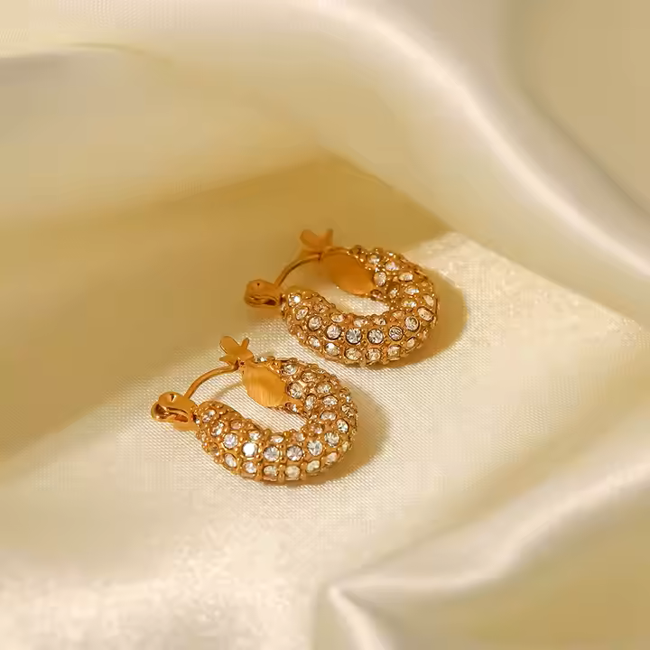 Sunset Hoop Earring