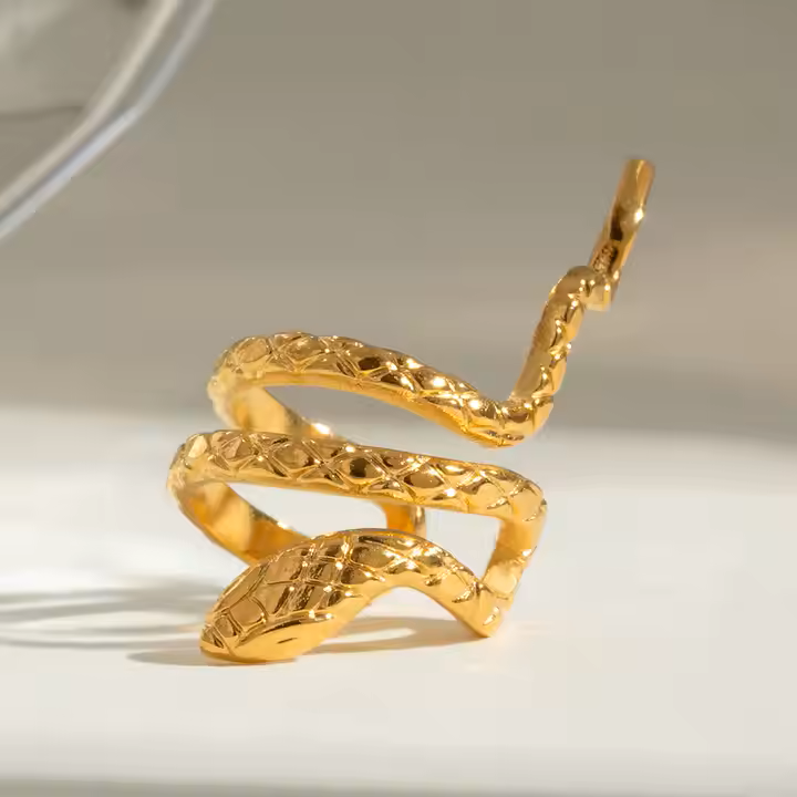 Reptile cuff Earrings