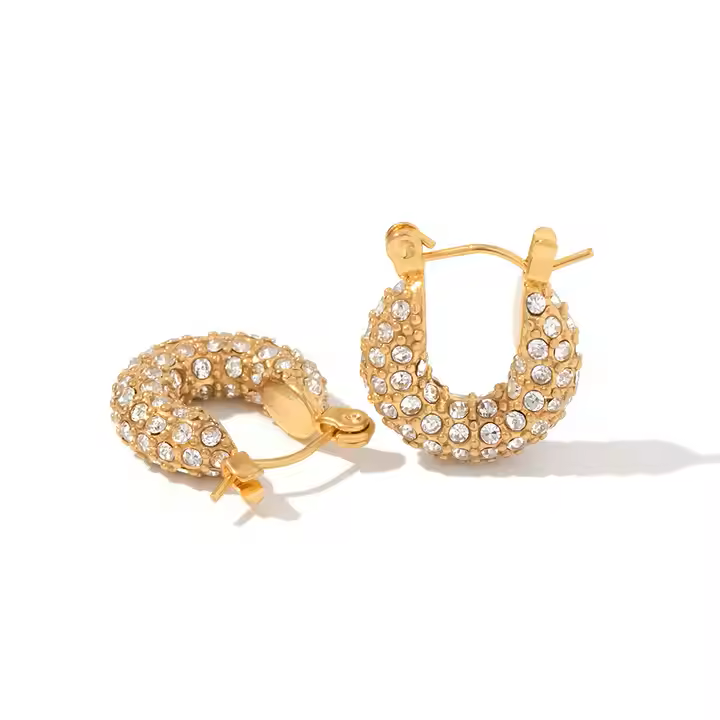 Sunset Hoop Earring