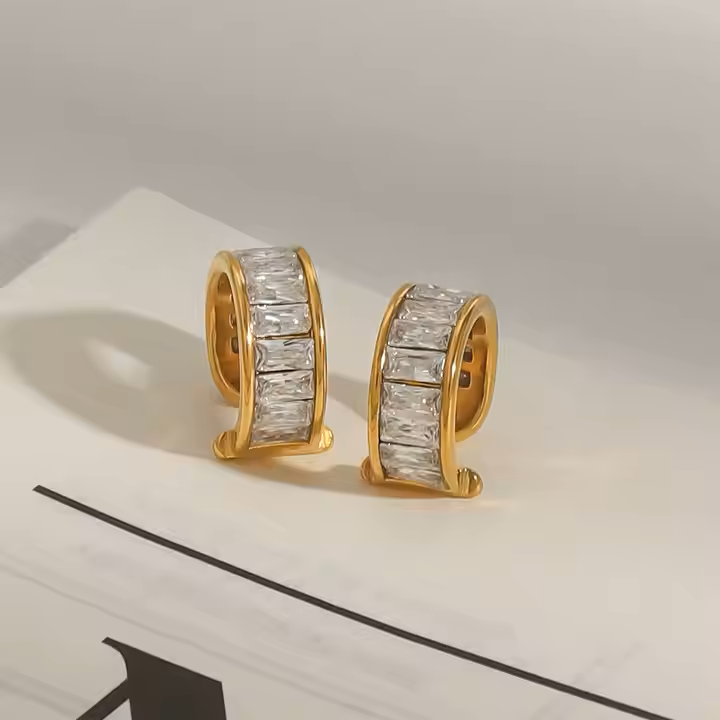 Chandelier cuff Earrings