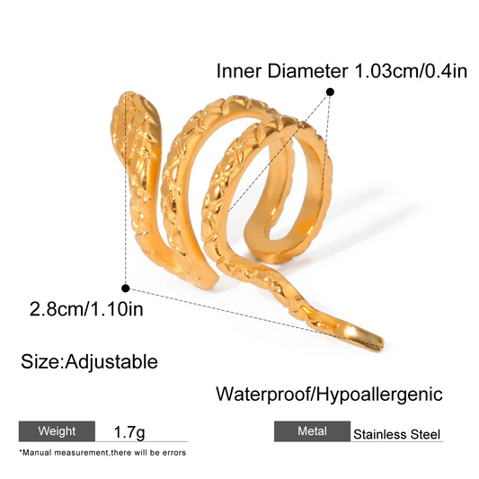 Reptile cuff Earrings