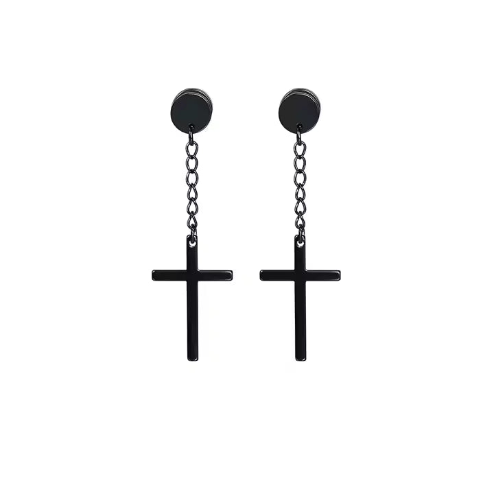 Cross Stud Earrings