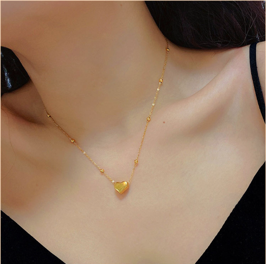 Hearts and Bubbles Necklace