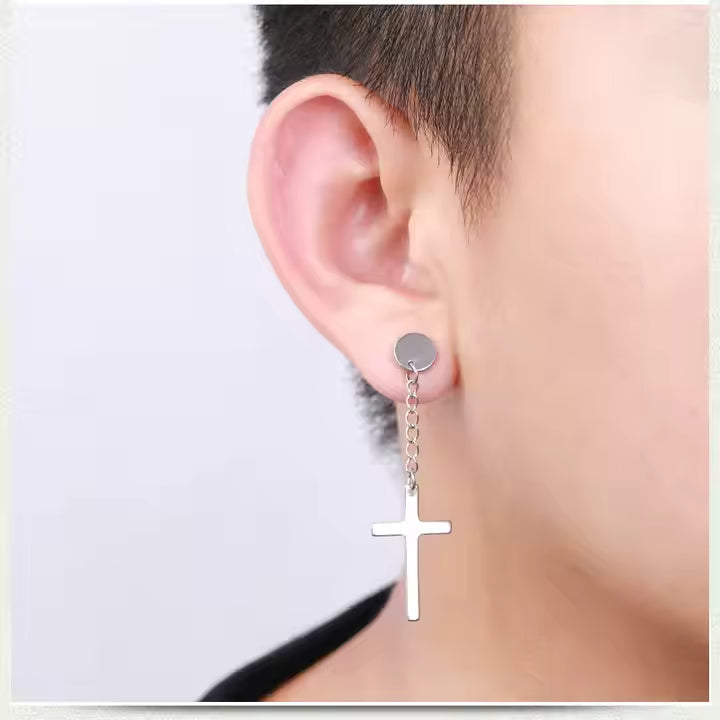 Cross Stud Earrings