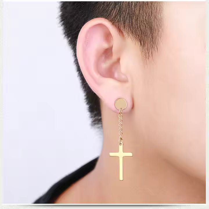 Cross Stud Earrings