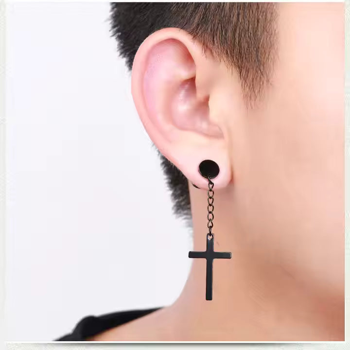 Cross Stud Earrings