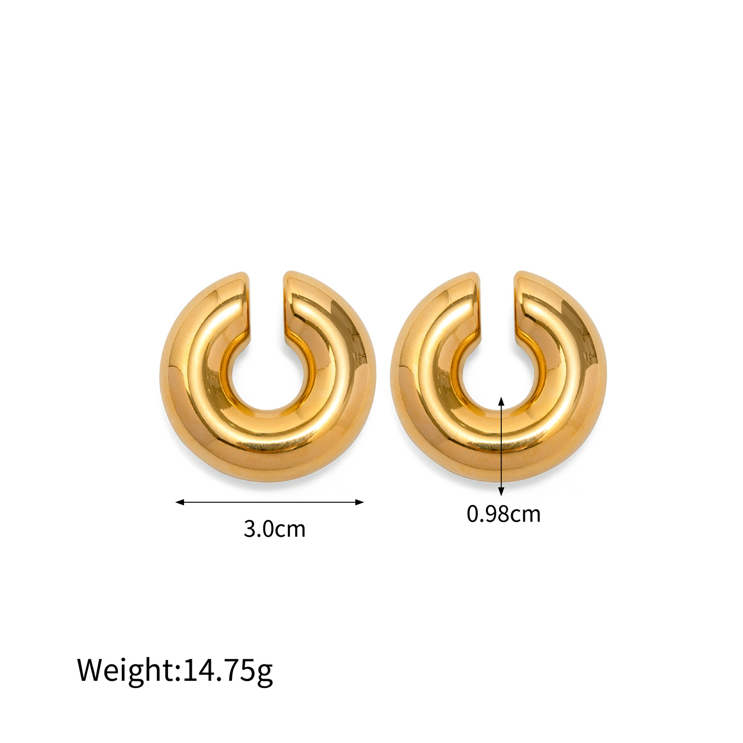 Abbey Cuff Earrings