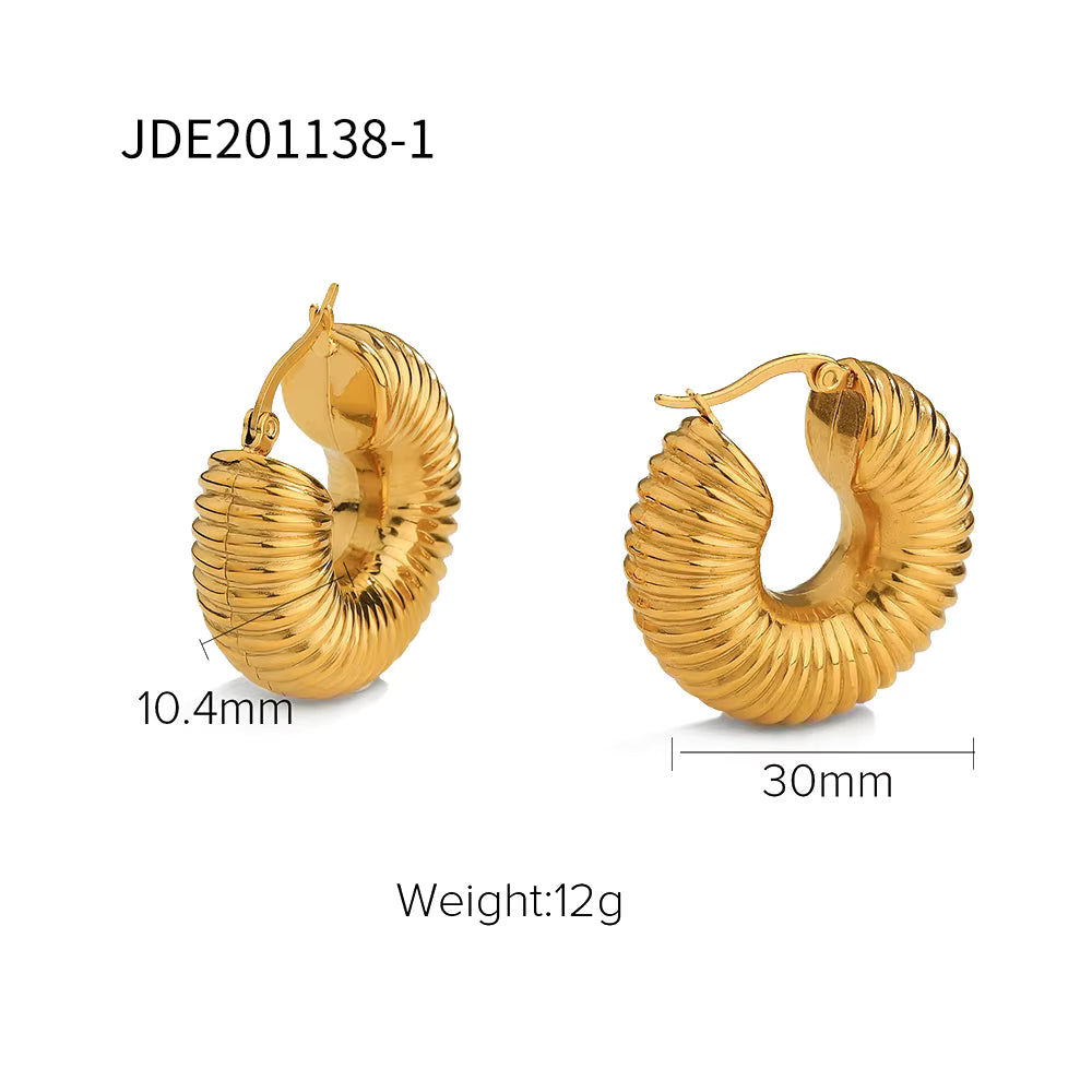 Downing Hoop Earrings