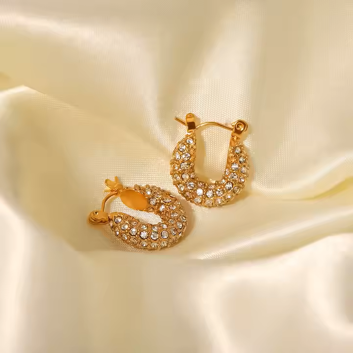 Sunset Hoop Earring