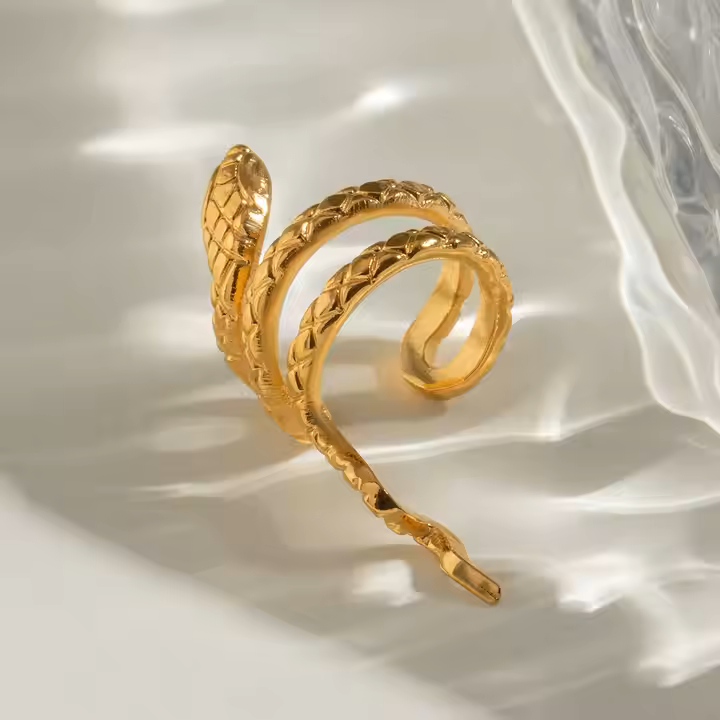 Reptile cuff Earrings