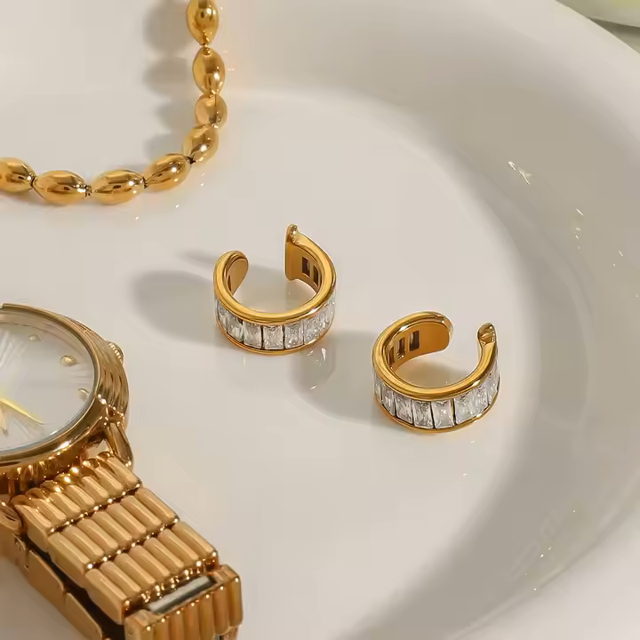 Chandelier cuff Earrings