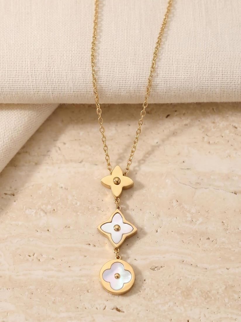 Third Flower LV Necklace