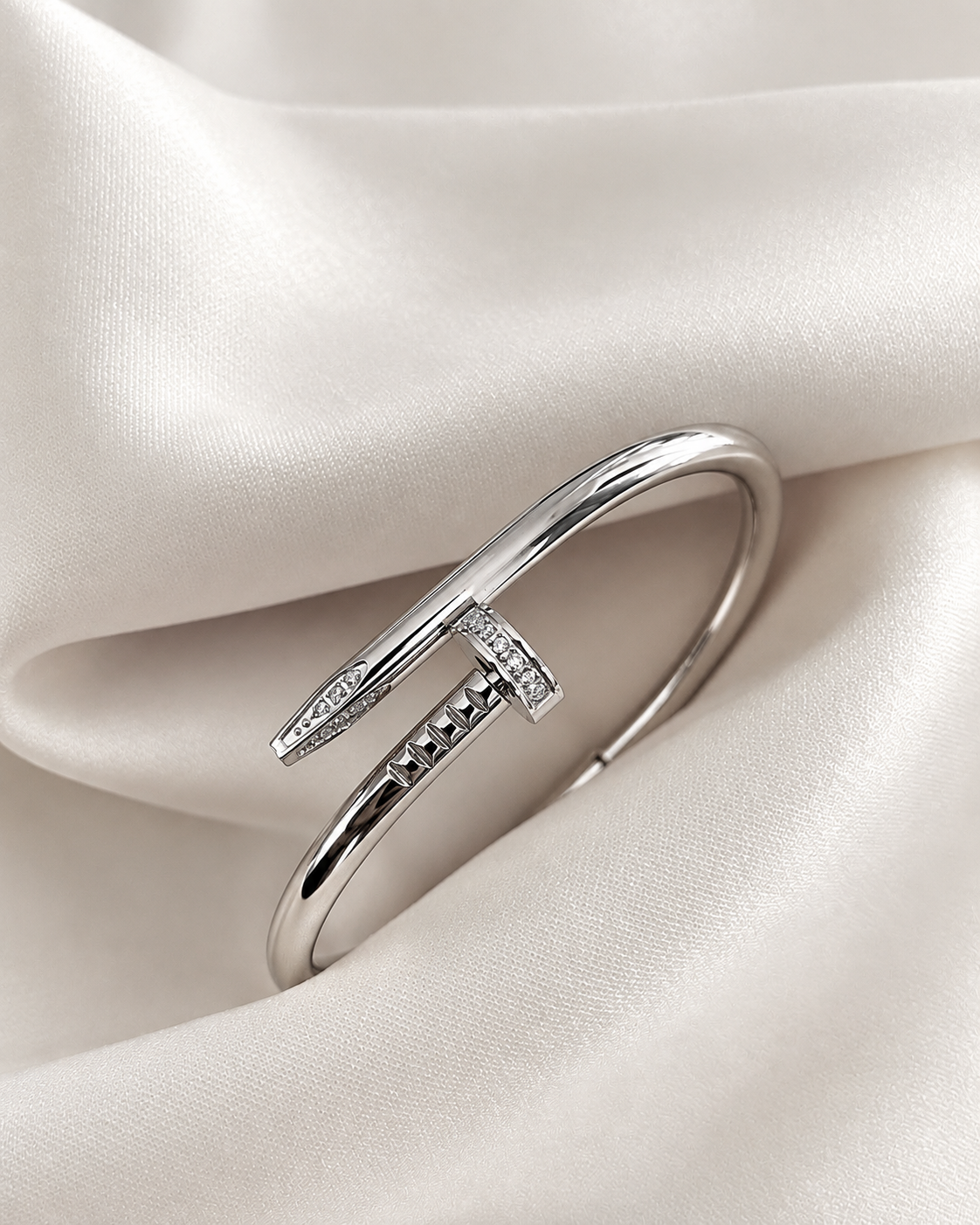 Cartier Nailed Diamond Bangle