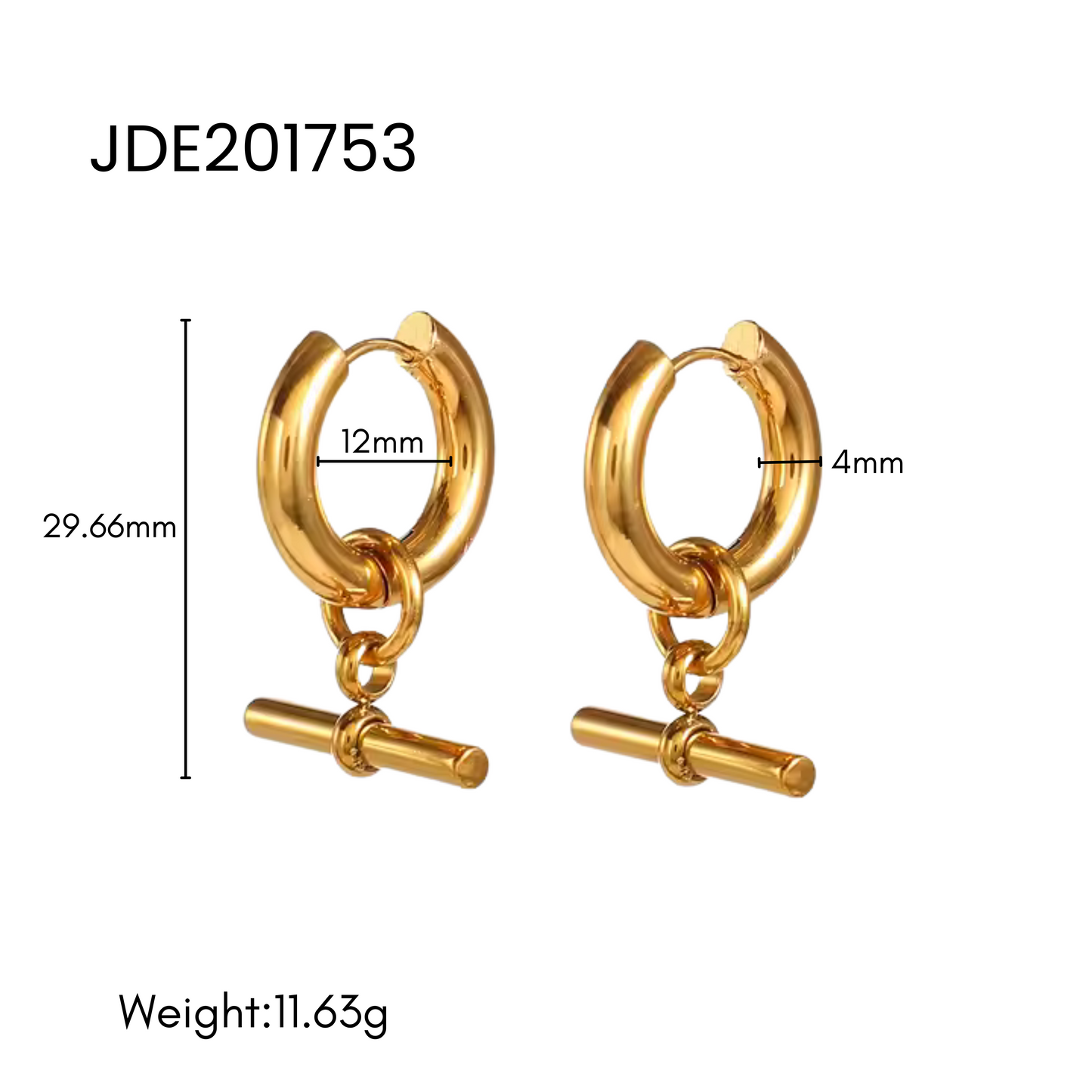Fleet Hoop Earrings