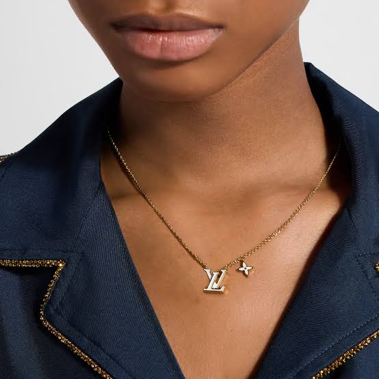 LV x Flower Necklace