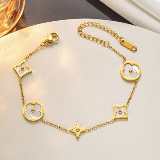 LV flower edge Bracelet