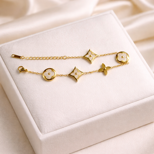 LV flower edge Bracelet