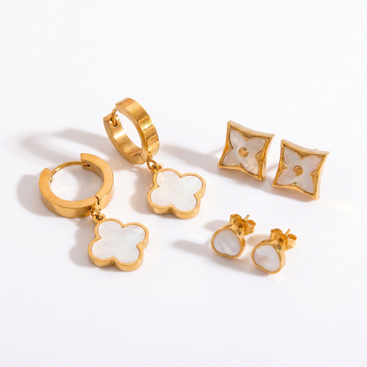 Log Earring Set