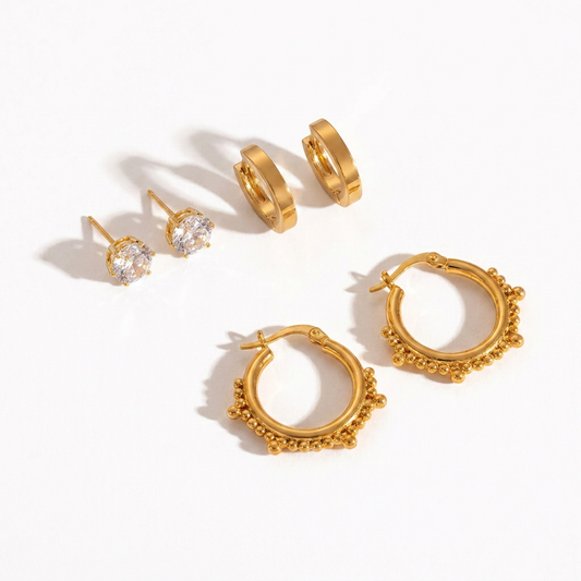Trumpet Earring Set