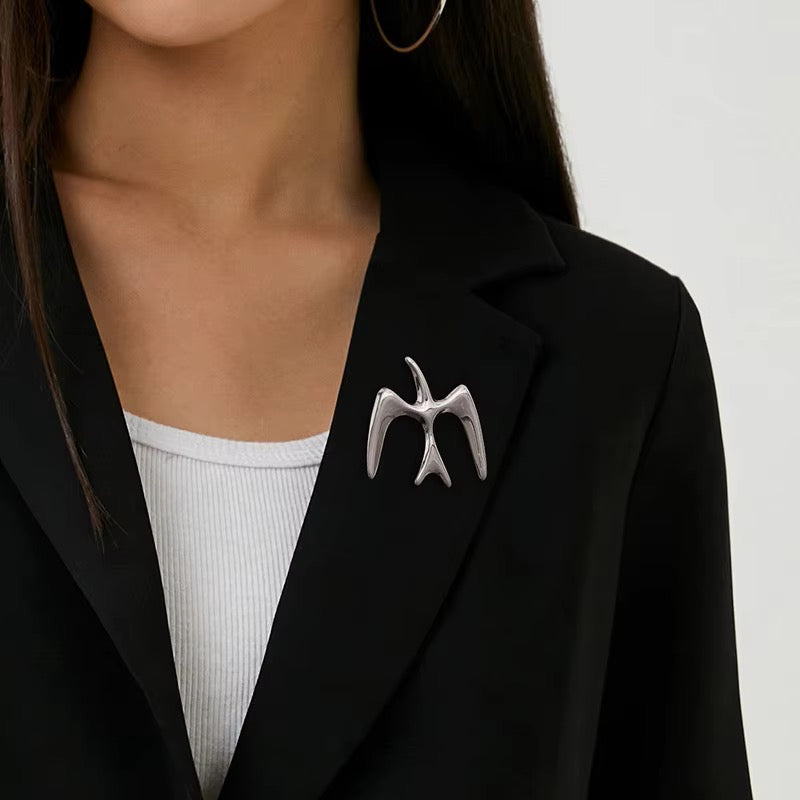 Swallow brooch