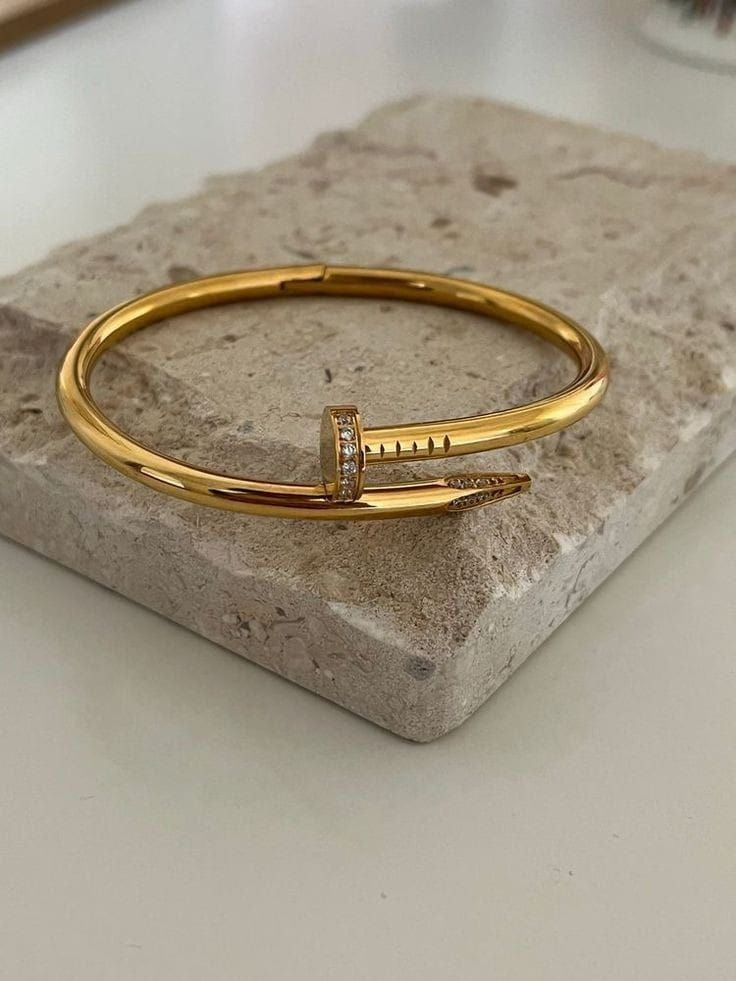 Cartier Nailed Diamond Bangle