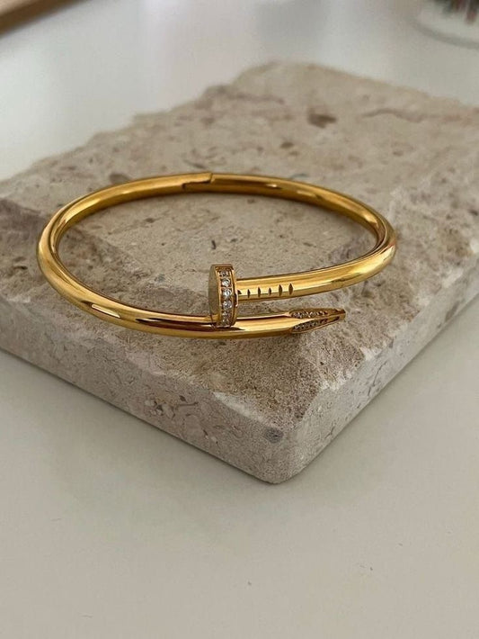 Cartier Nailed Diamond Bangle