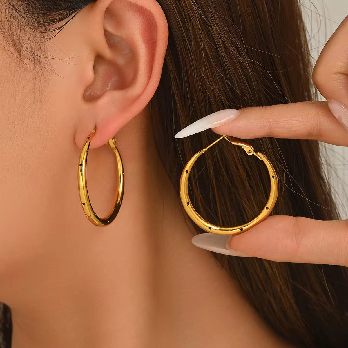 Polka Earrings