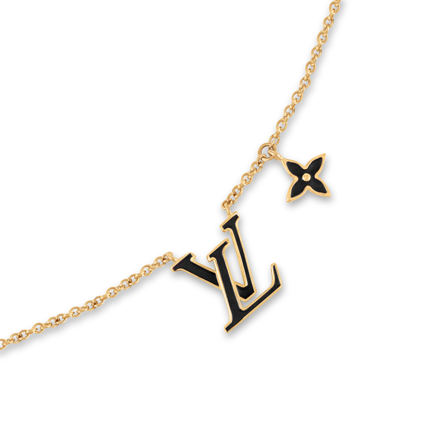 LV x Flower Necklace