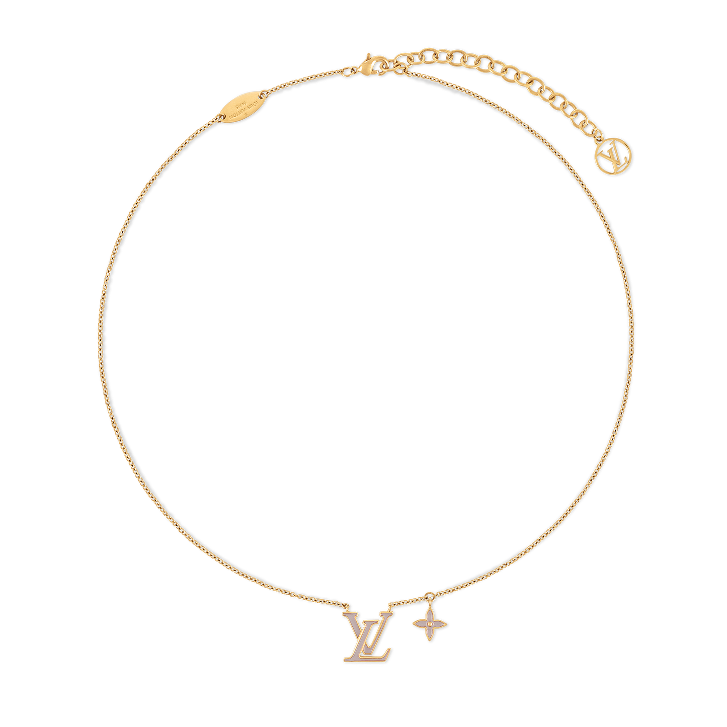 LV x Flower Necklace