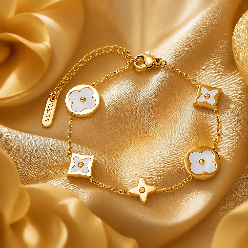 LV flower edge Bracelet