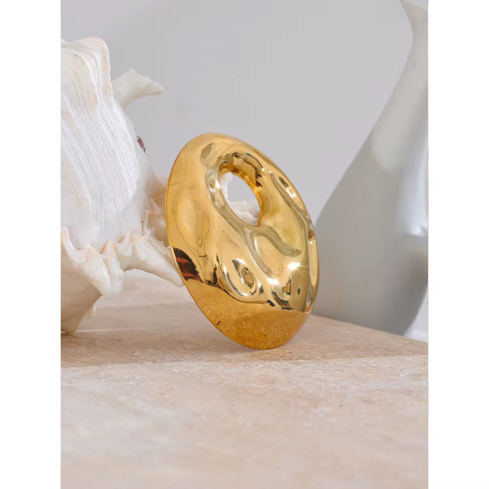 Cocoa brooch (big)