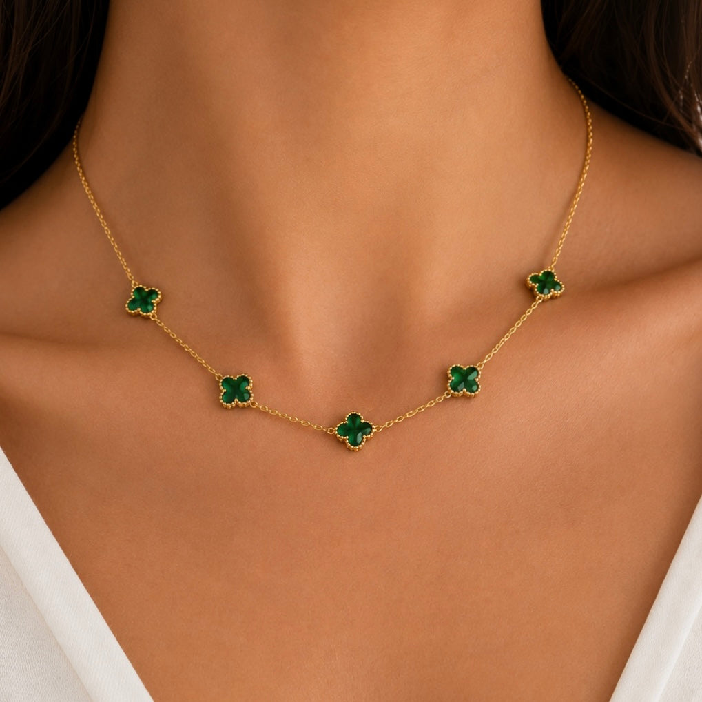 Five Cleef mini Necklace