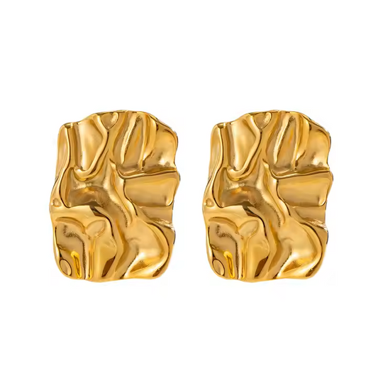 Crinkle Cut Earrings