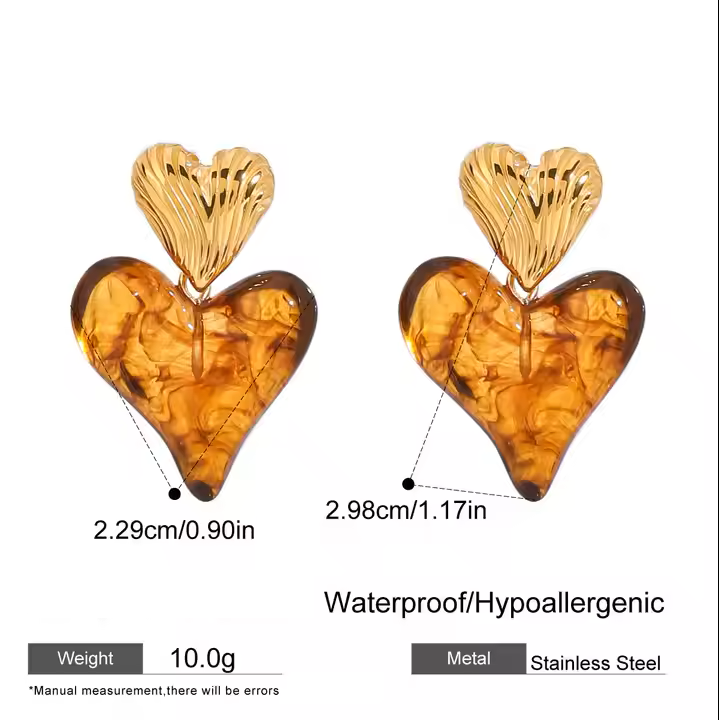 Smooth Cola Earrings