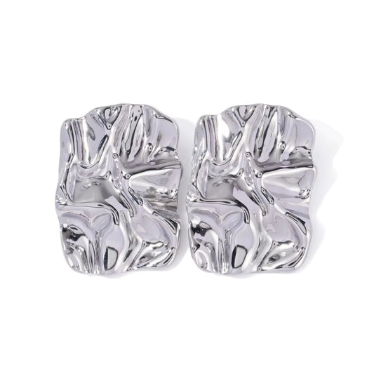 Crinkle Cut Earrings