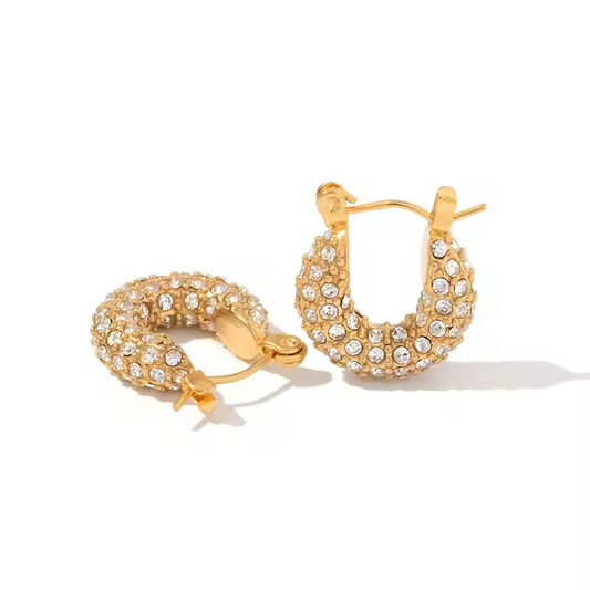 Sunset Hoop Earring