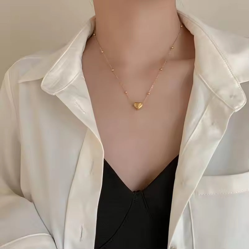 Hearts and Bubbles Necklace