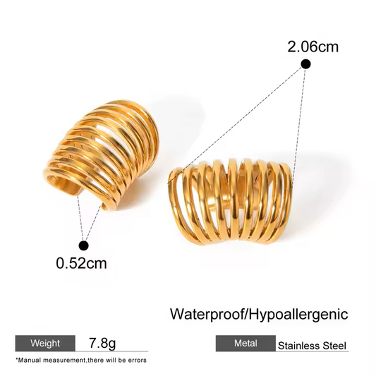 Oxford cuff Earring