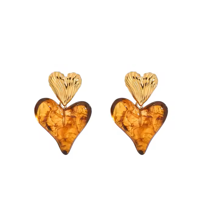 Smooth Cola Earrings