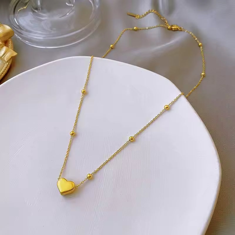 Hearts and Bubbles Necklace