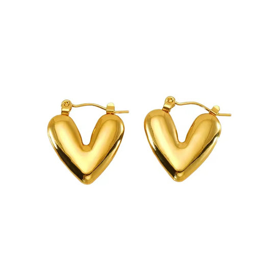 Heart beat Earrings