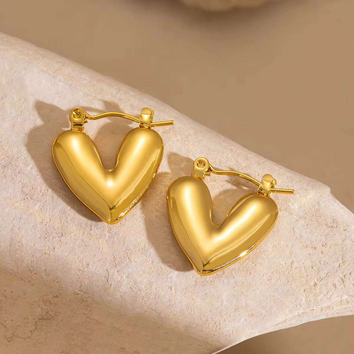 Heart beat Earrings