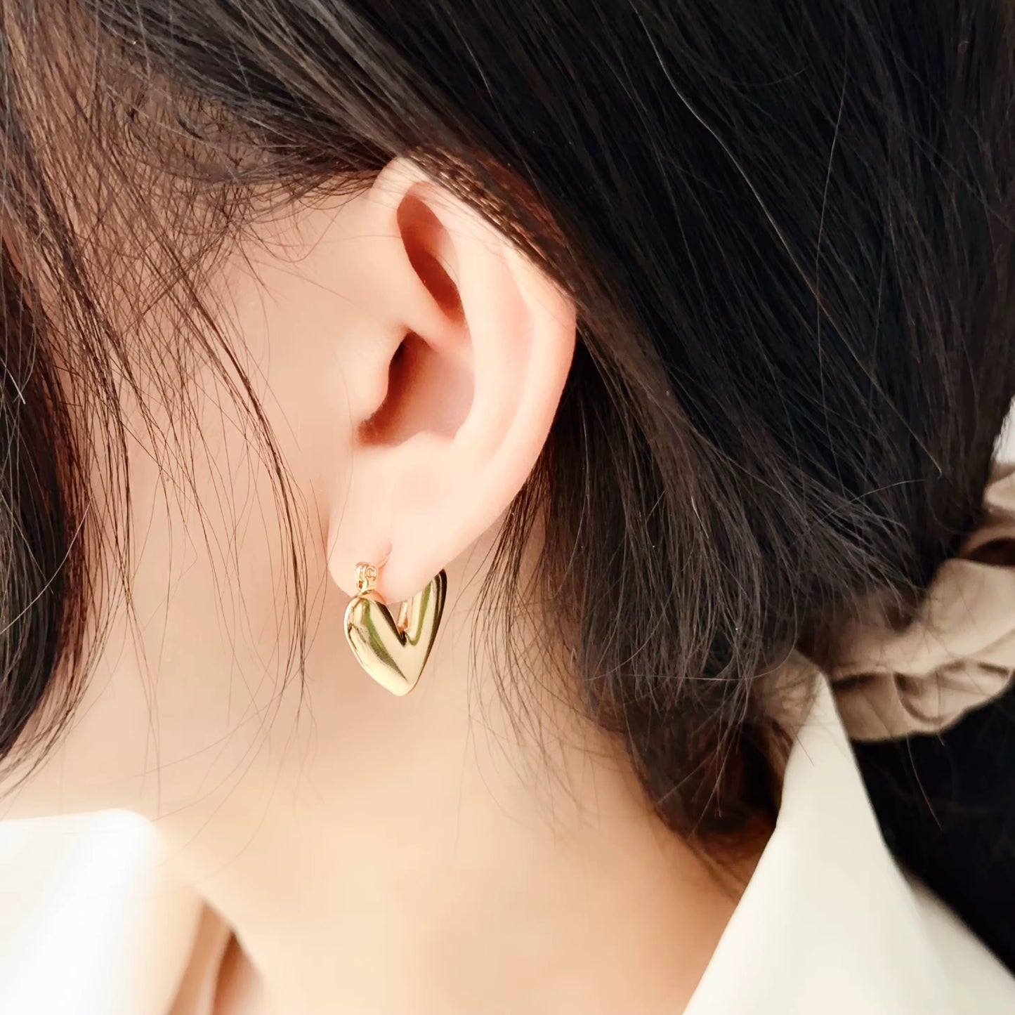 Heart beat Earrings