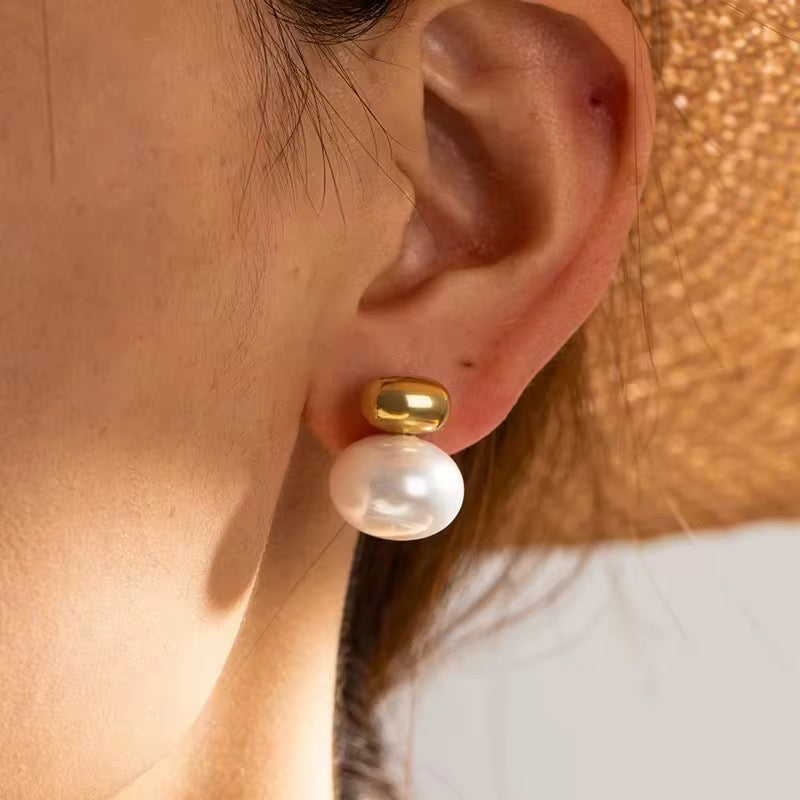 Porcelain earrings