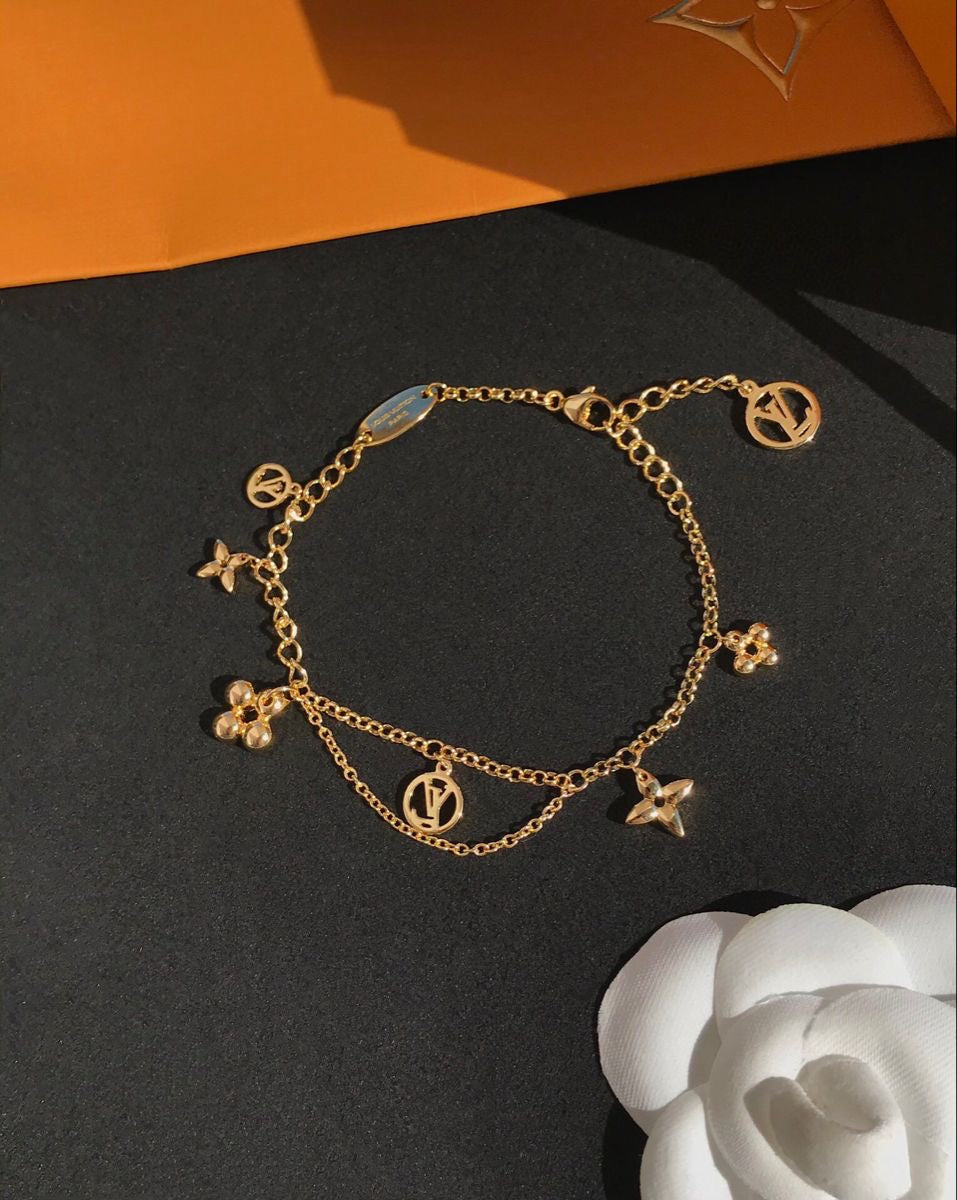 LV charm Bracelet