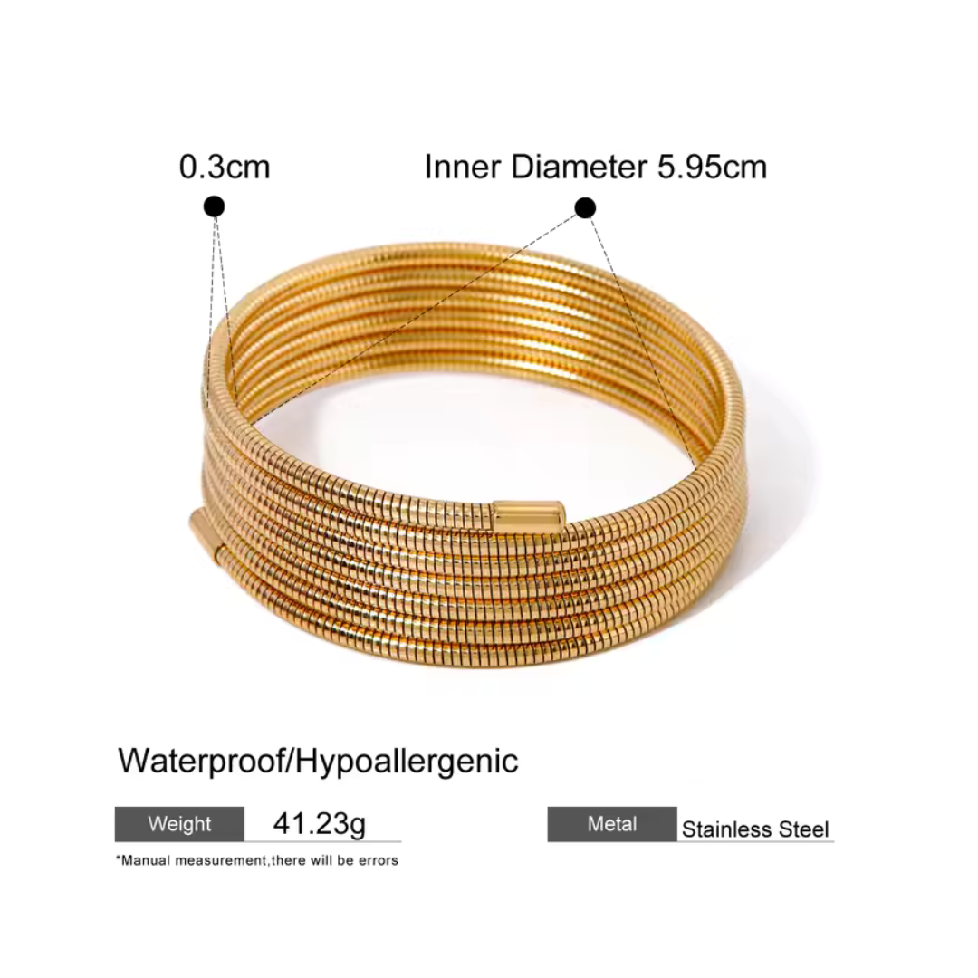 Pringle Swirl Bangle