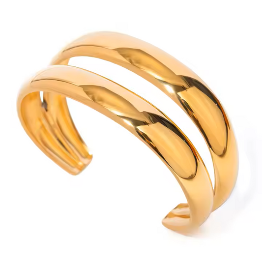 Bridge cuff bangle